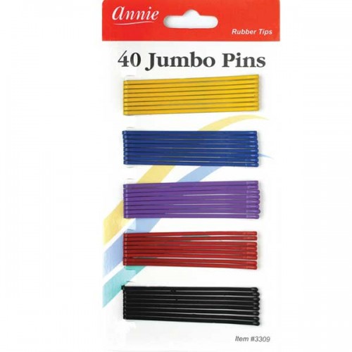 Annie 40 Jumbo Hair Pins Assorted Color #3309